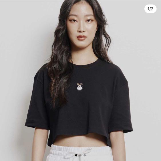 現貨) Velence - NOT SO BASIC Crop top (black, M), 女裝, 上衣, 其他