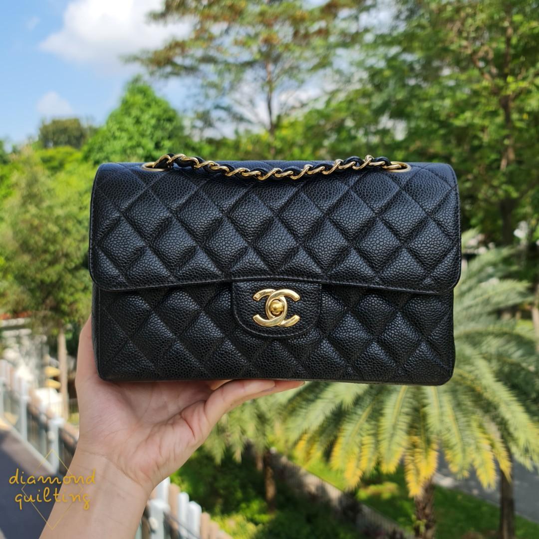 🖤 [SOLD ON IG] VINTAGE CHANEL CAVIAR SMALL CLASSIC FLAP BAG BLACK