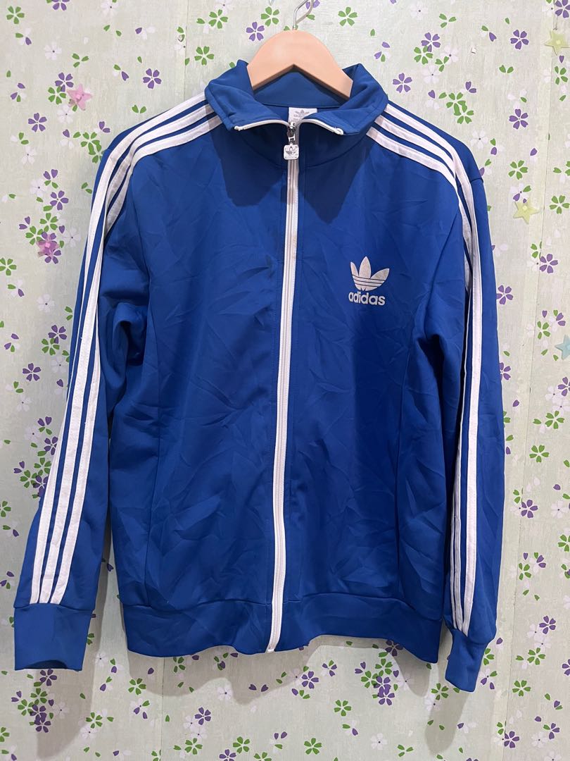Adidas store blue jacket