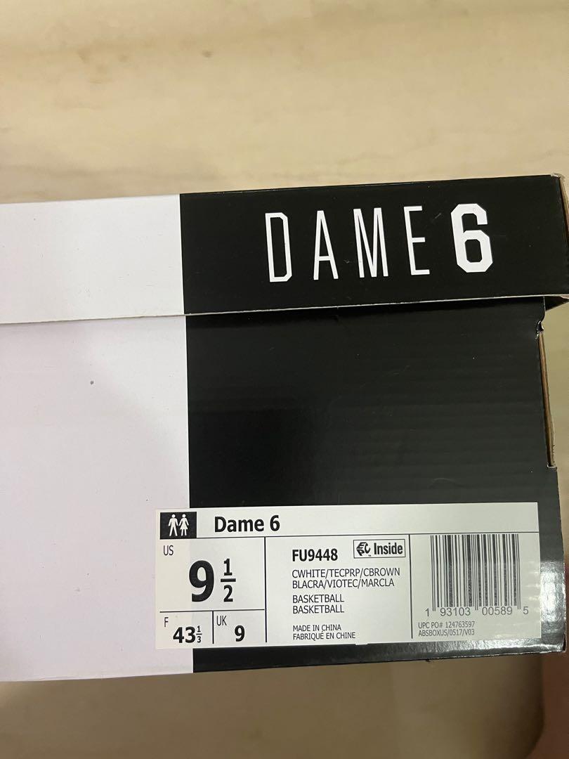adidas DAME6  27.0cm