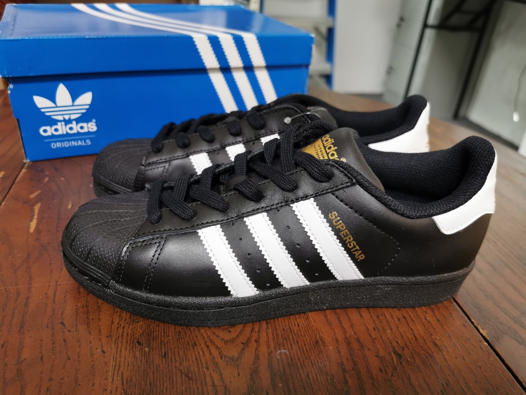 ADIDAS SUPERSTAR FOUNDATION B27140 BLK 