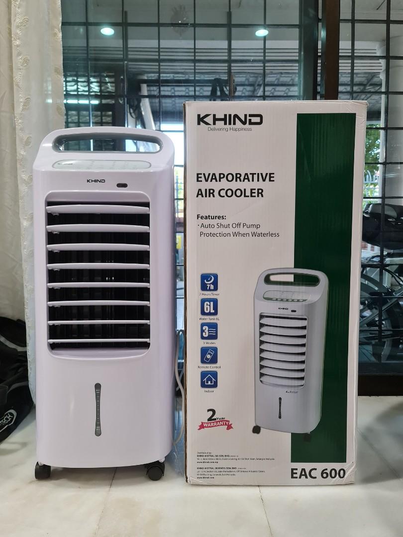 Air cooler with ice pack 6l, Furniture & Home Living, Lighting & Fans