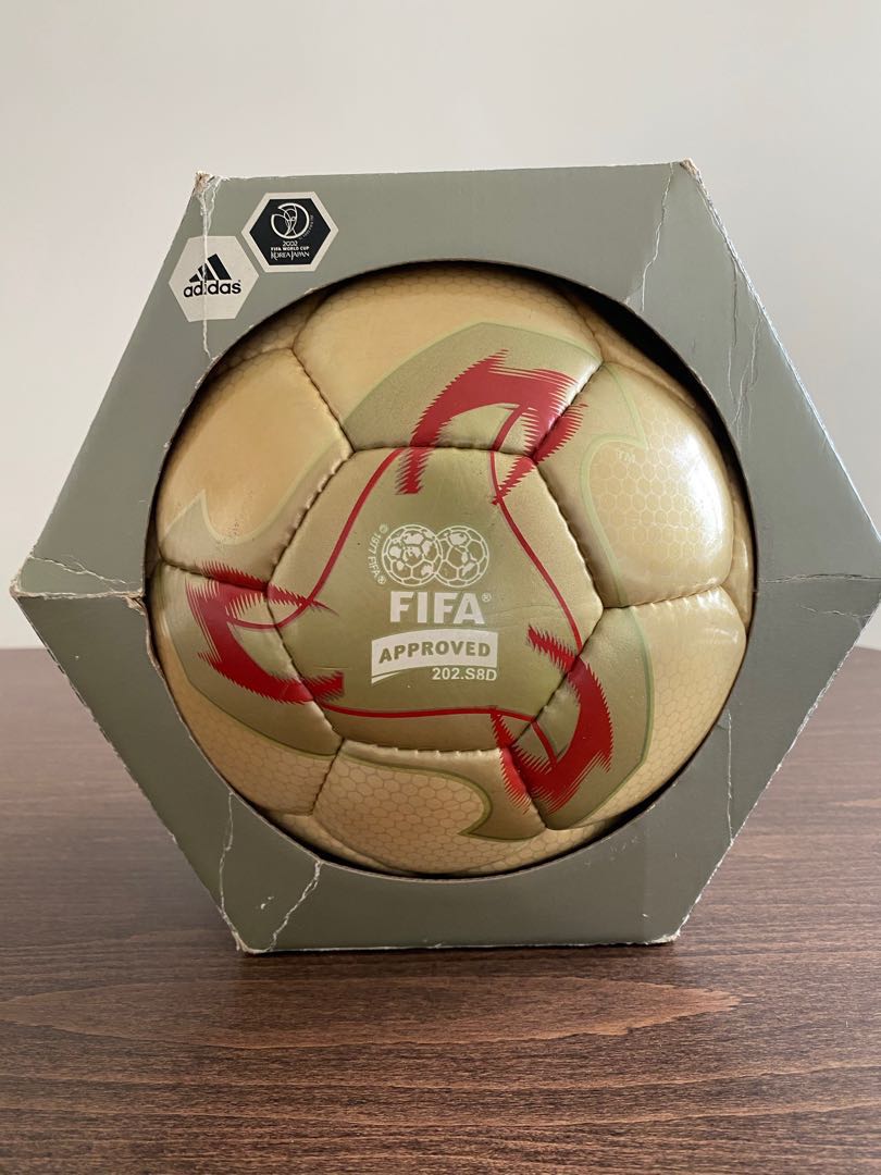 Authentic Fifa World Cup 02 Official Match Ball Sports Equipment Sports Games Racket Ball Sports On Carousell