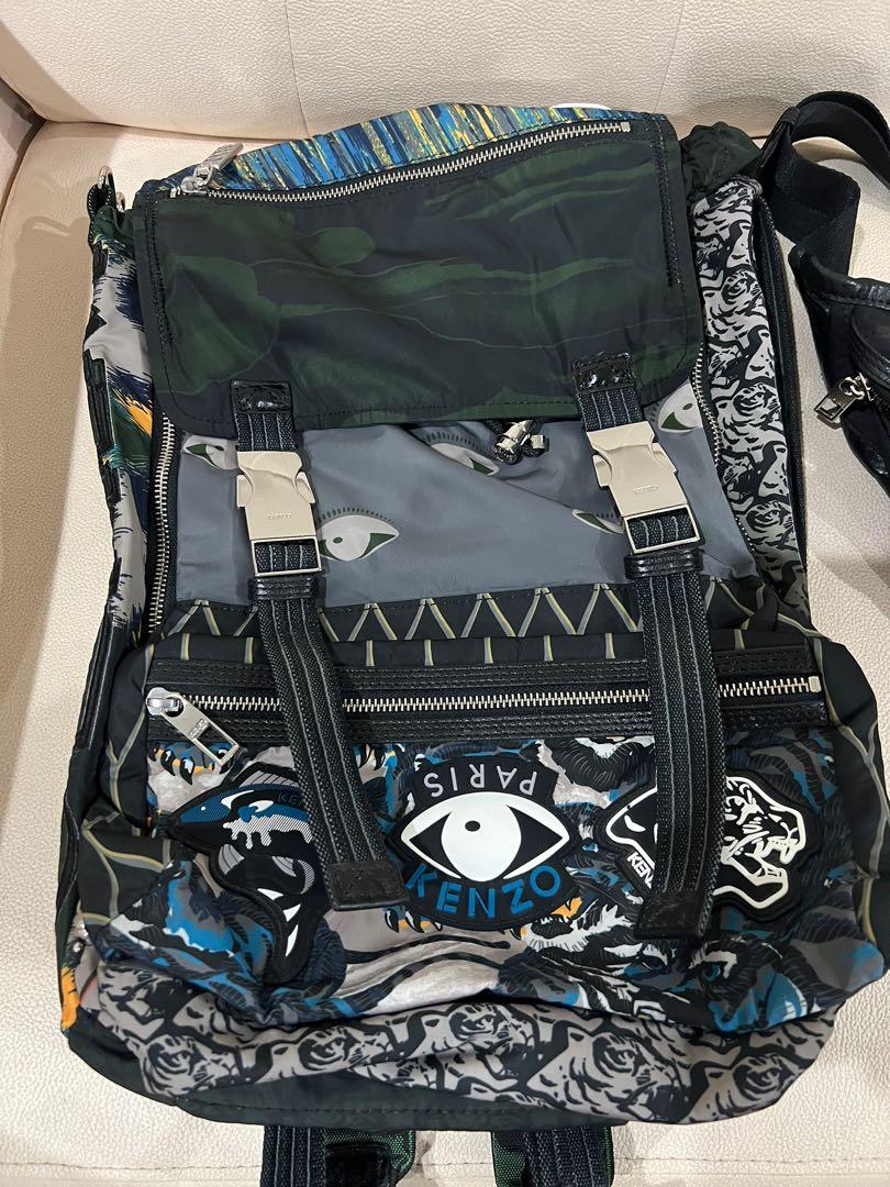 Authentic Kenzo Backpack raya, Luxury, Bags & Wallets on Carousell