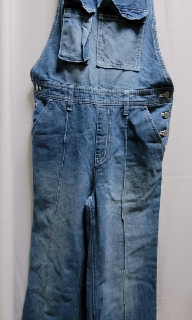 Baju jumpsuit jeans top