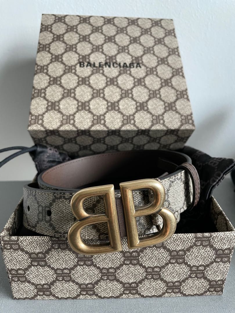 balenciaga gucci belt