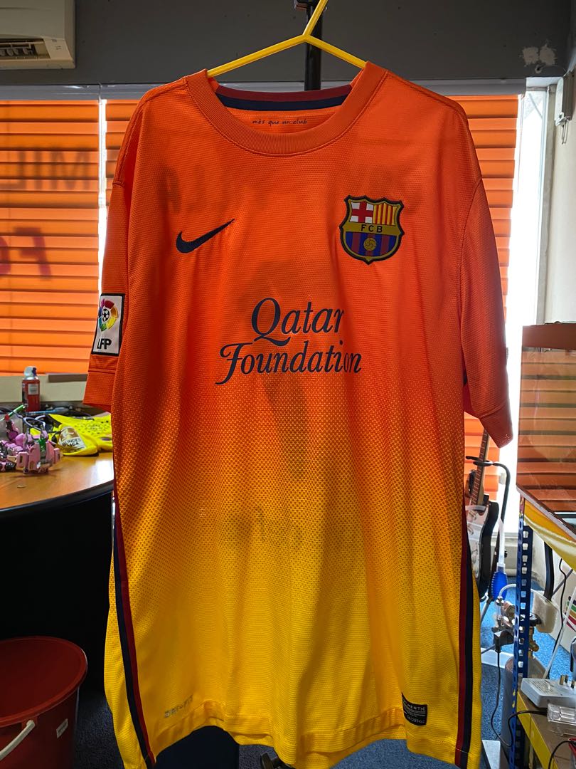 Barcelona away jersey pink shop