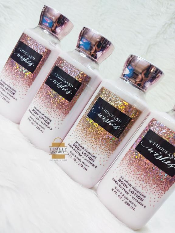 Bath & Body Works BBW A Thousand Wishes Super Smooth Body Lotion 236ml