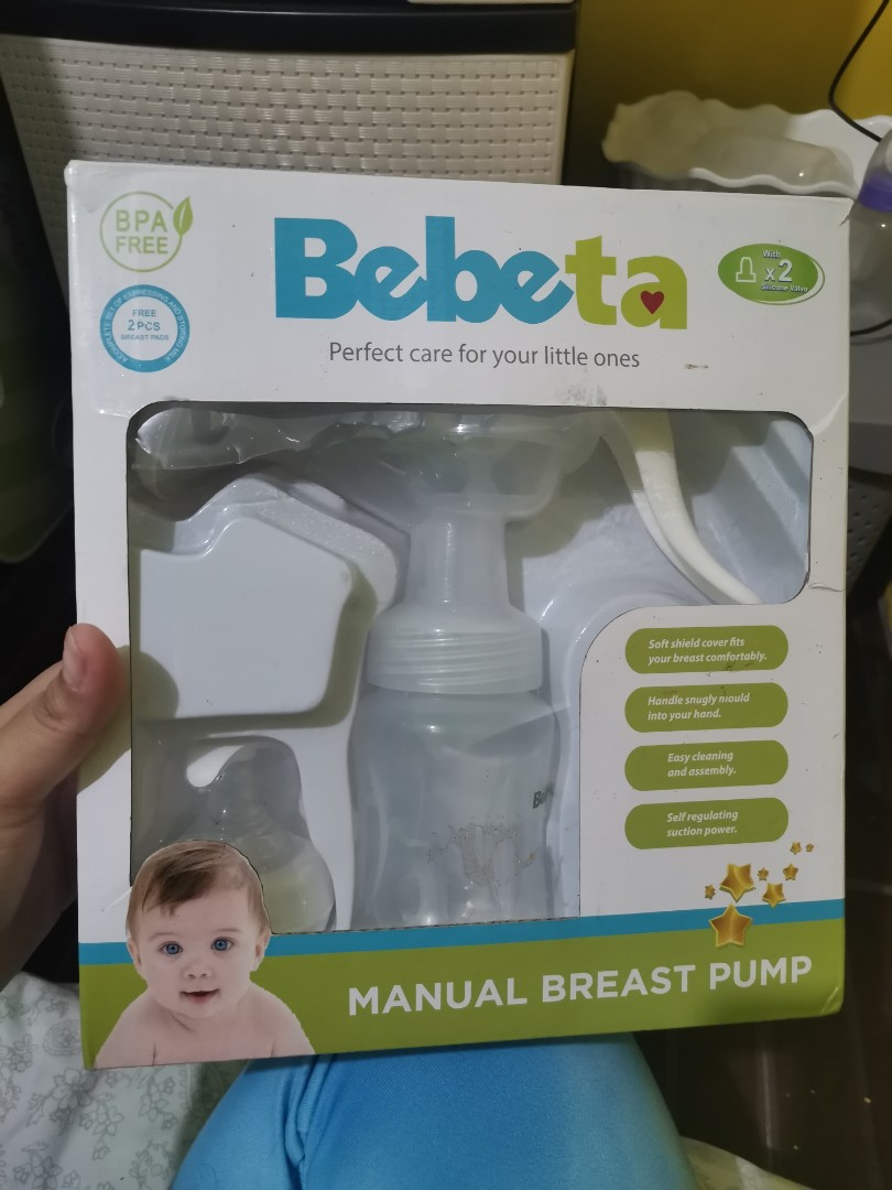 Bebeta manual breast discount pump
