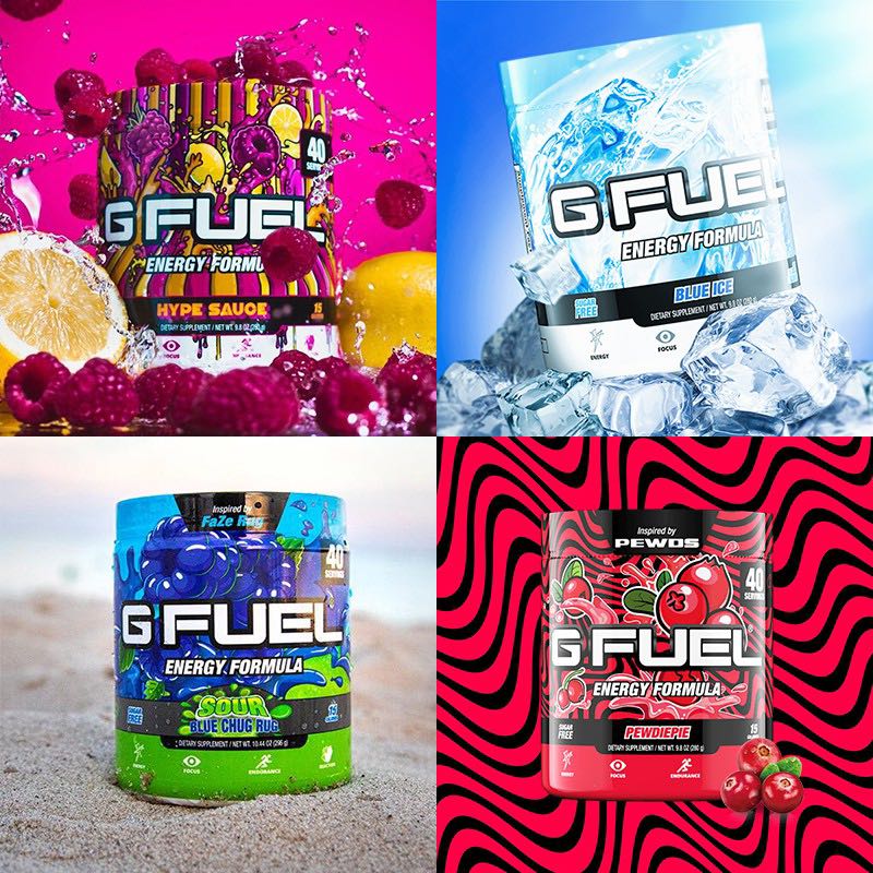 INSTOCK] G Fuel Tubs, Health & Nutrition, Health Supplements ...