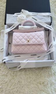 100+ affordable chanel coco handle pink For Sale, Bags & Wallets