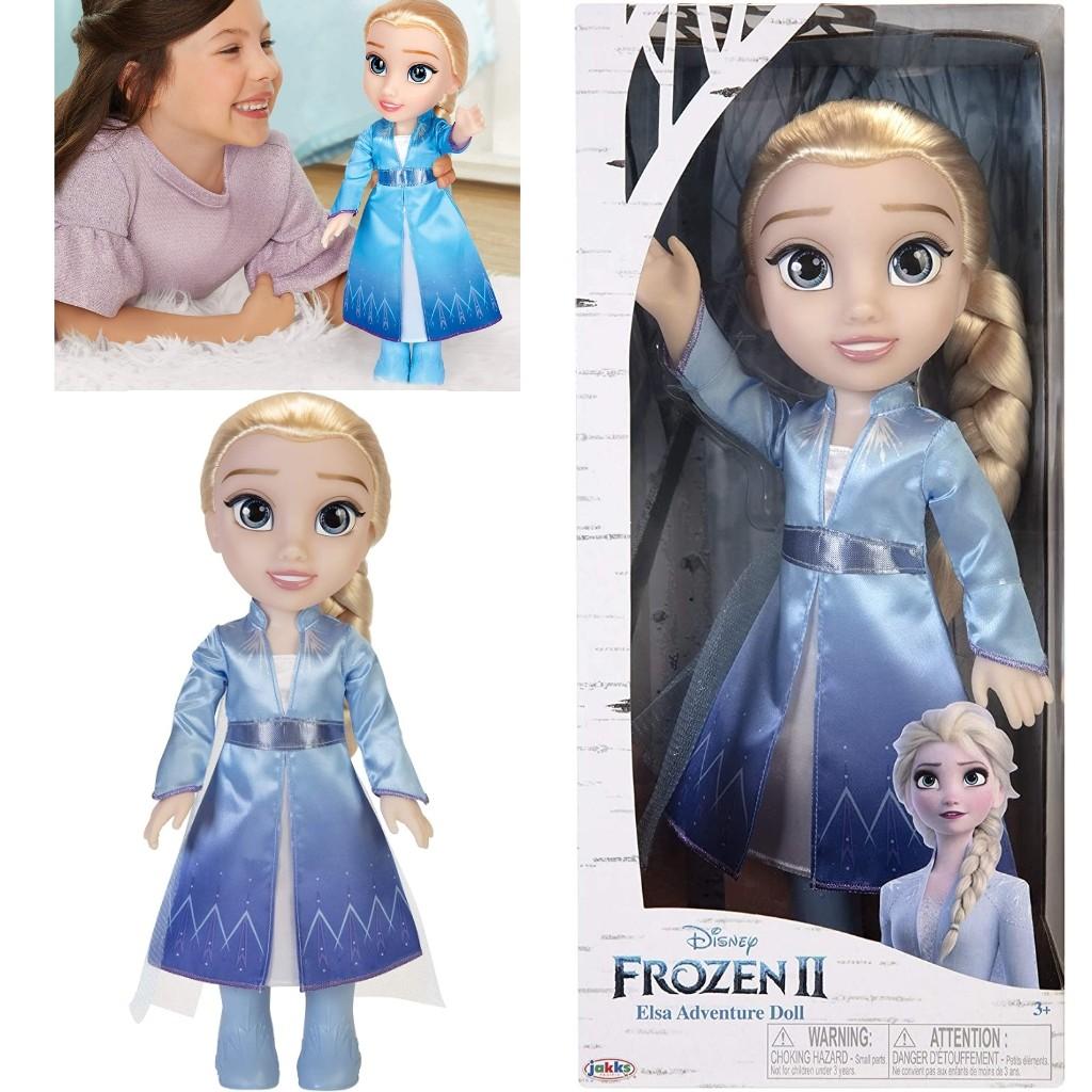 BNIB: Disney Frozen Elsa Travel Doll 14 Inches Tall Toddler