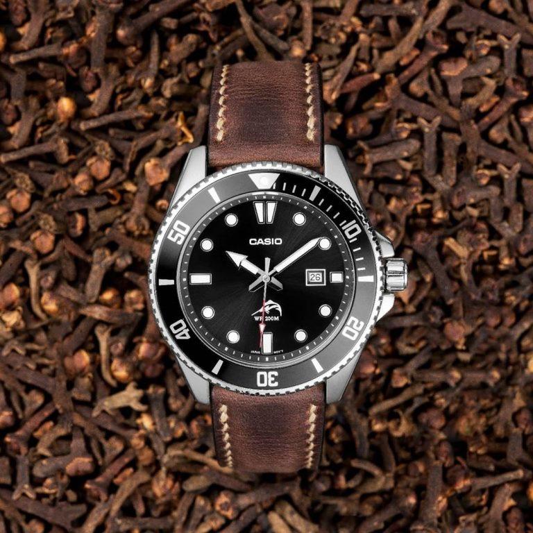 Casio duro hot sale leather