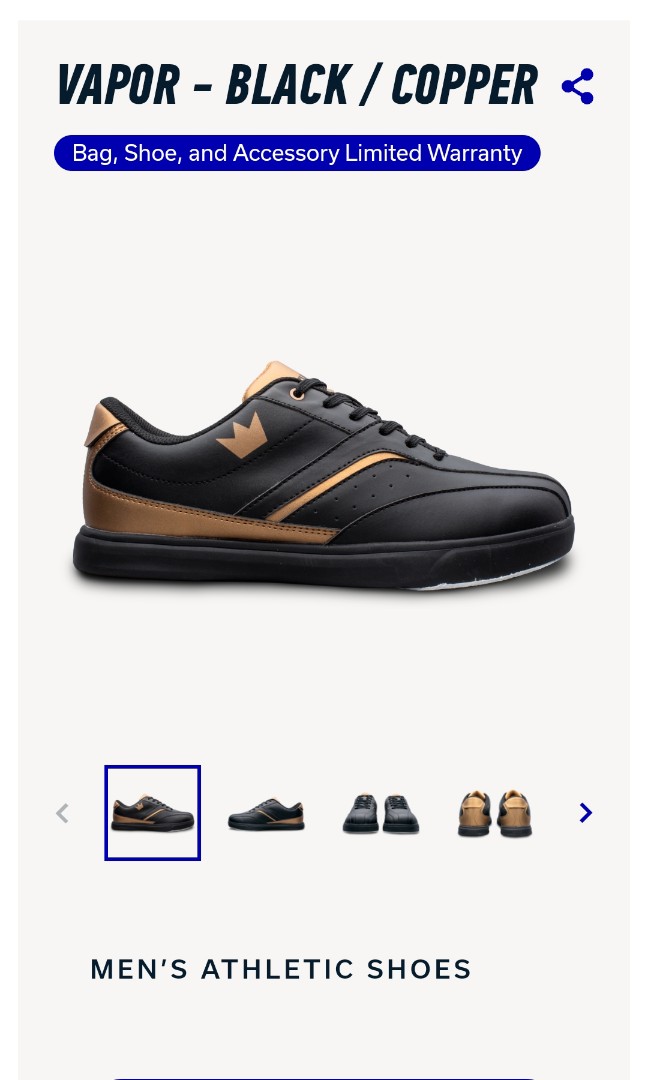 Brunswick vapor bowling shoe, Sports Equipment, Sports & Games