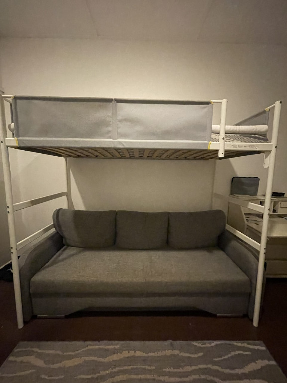 Bunk bed Vitval, Furniture & Home Living, Furniture, Bed Frames