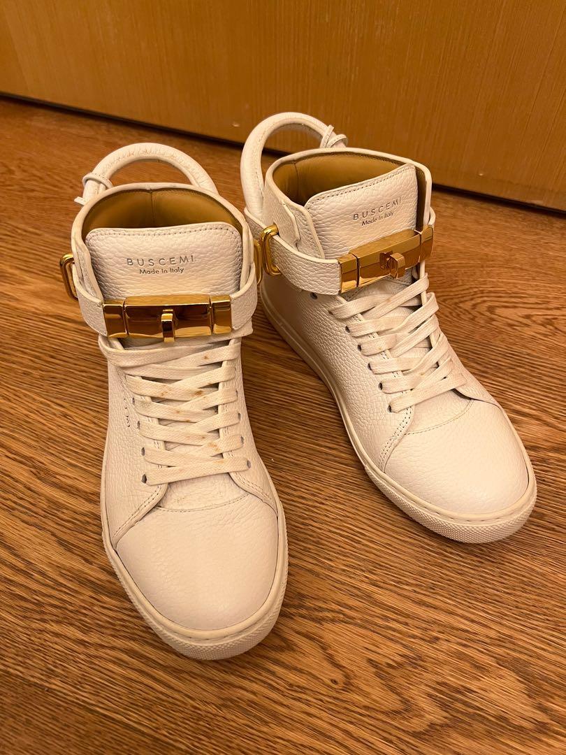 Buscemi white new arrivals 100mm