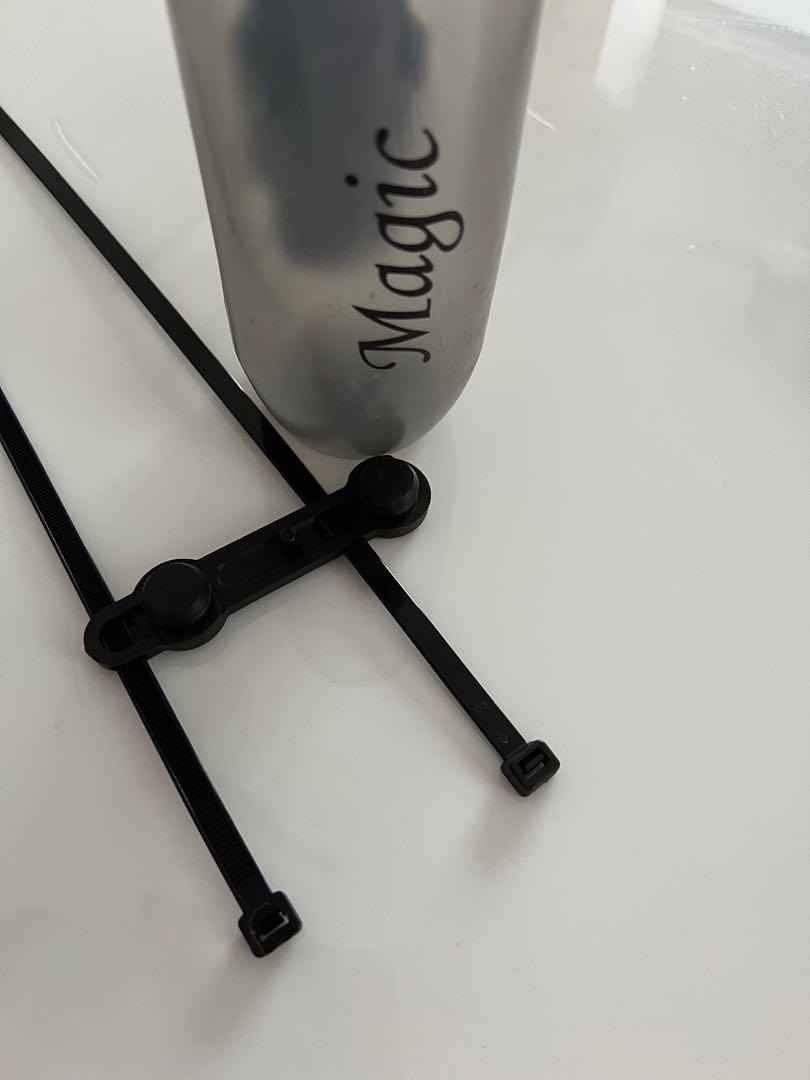 Zip tie water bottle cage best sale