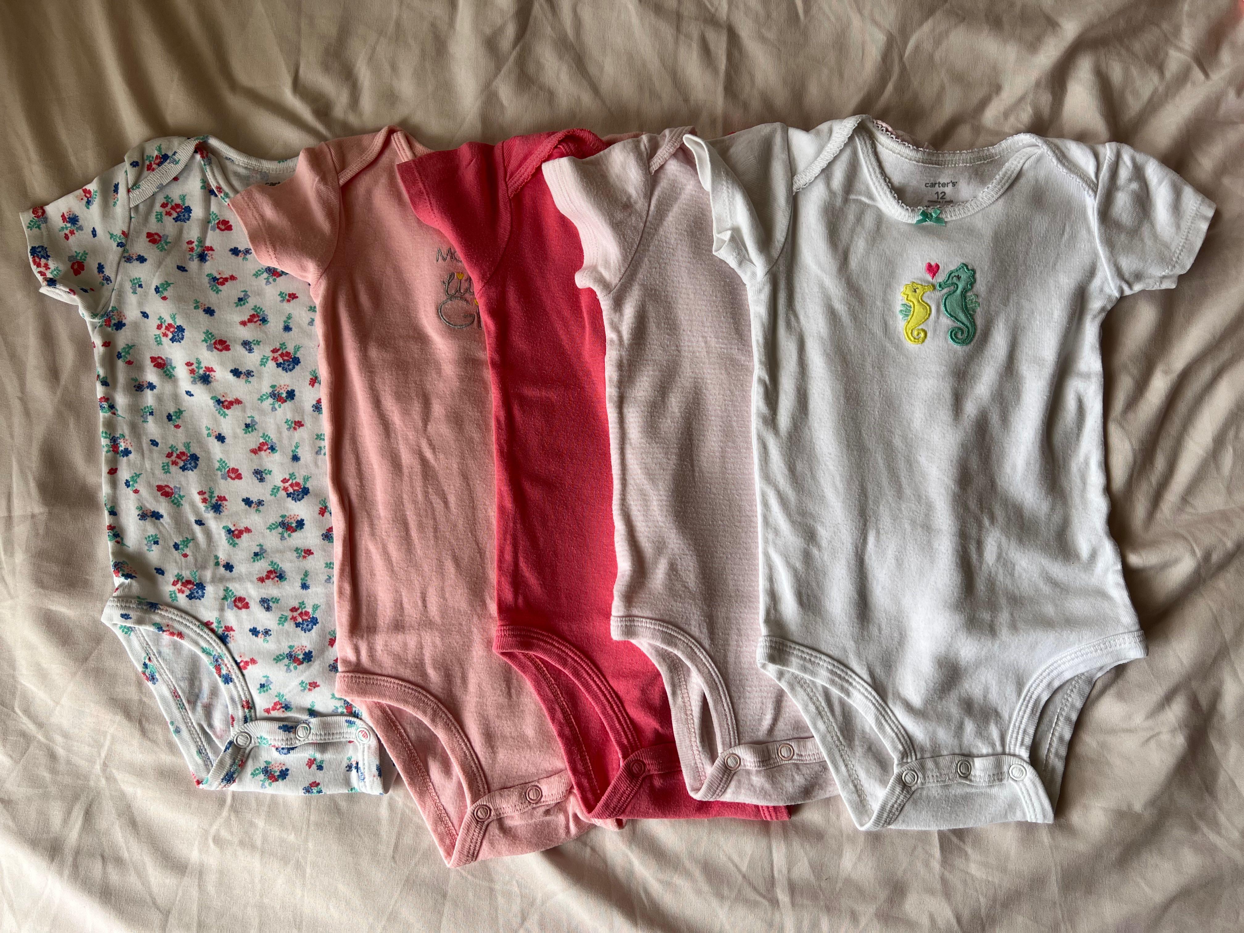Carters outlet girl onesies
