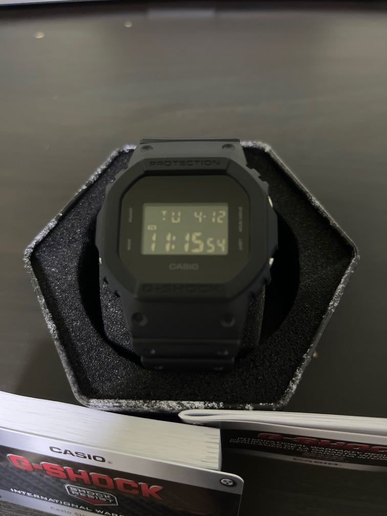 Casio G Shock DW 5600 BB, Men's Fashion, Watches \u0026 Accessories, Watches on  Carousell