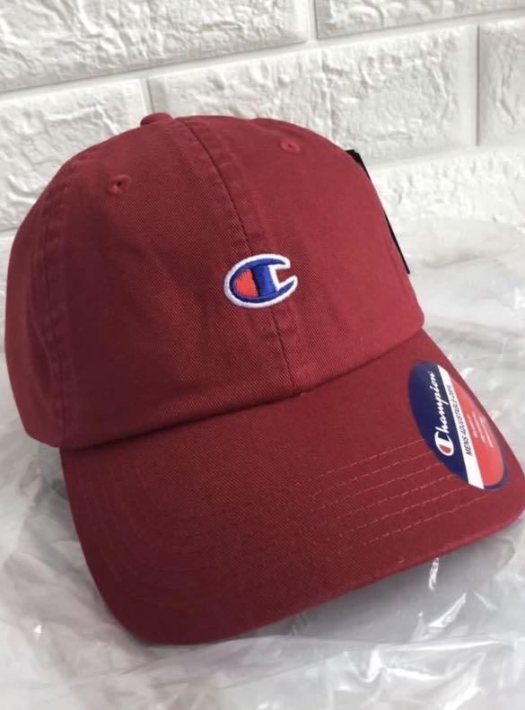 Champion burgundy new arrivals hat