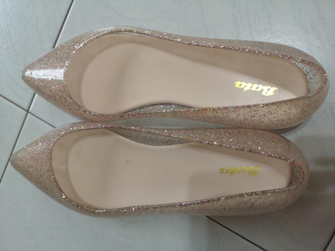 cinderella shimmering flats shoes Women s Fashion Footwear