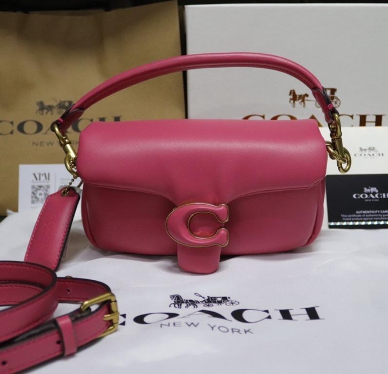Coach Original Special Edition Hot Pink Color Collection Pillow