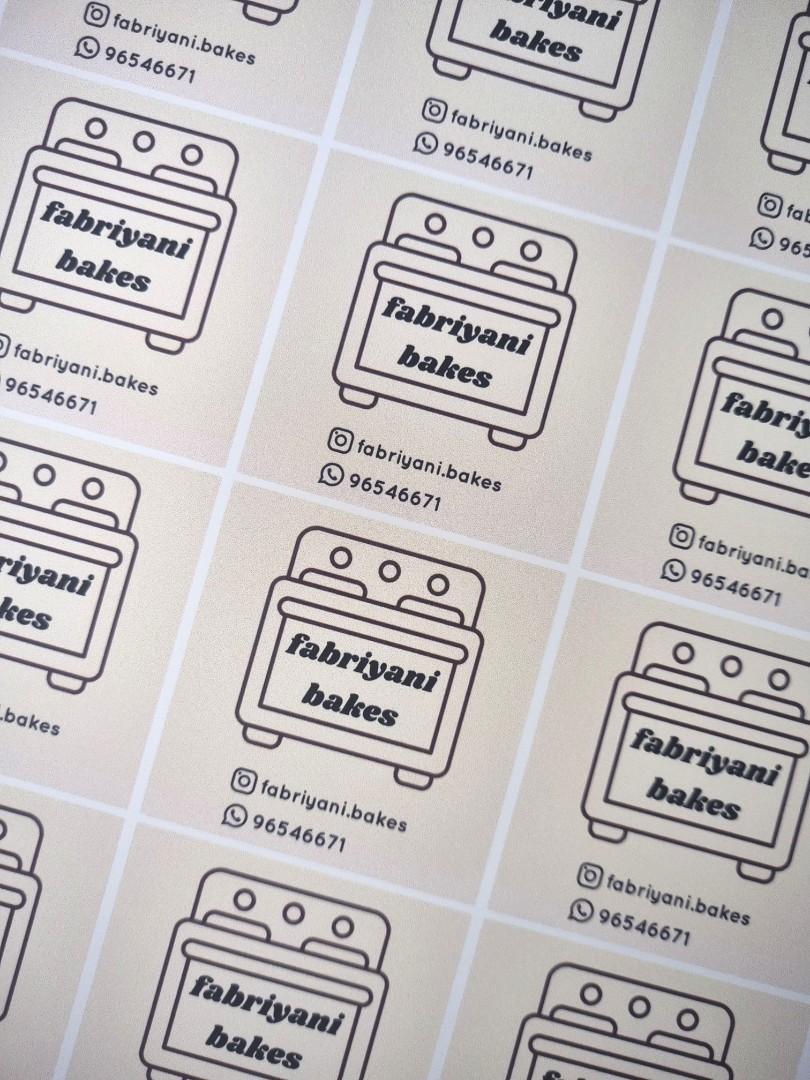 [ORDERS CLOSED]Sticker printing services ; Customised stickers/logo ...