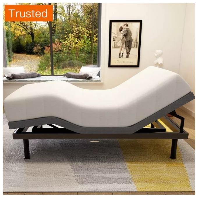 Customize Split Electrical Bed Frame, Memory Foam/Latex Mattress ...