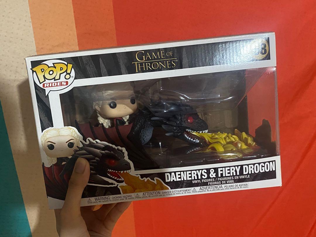 Daenerys on fiery drogon clearance