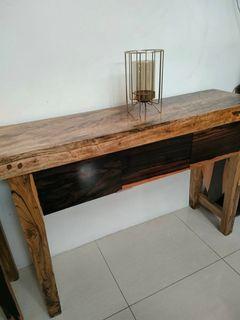 dau kamagong console table solid wood