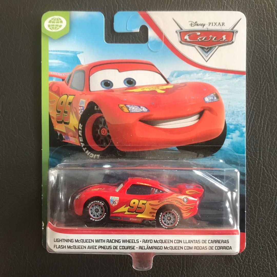 Disney Pixar Cars Mattel WGP LIGHTNING MCQUEEN WITH RACING WHEELS 2020,  Hobbies & Toys, Toys & Games on Carousell