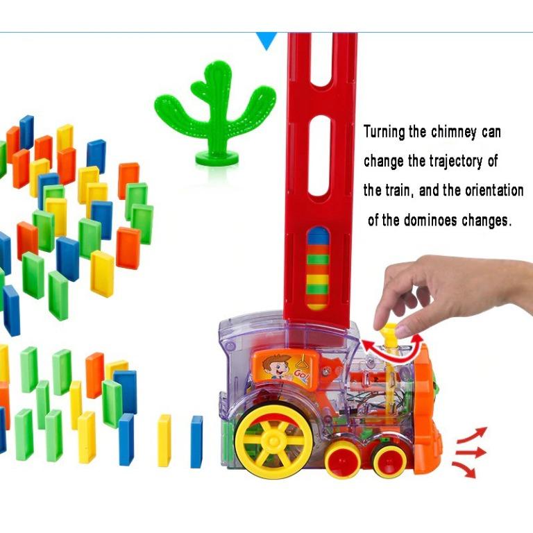 Building Blocks DIY Domino Game Toy Set 