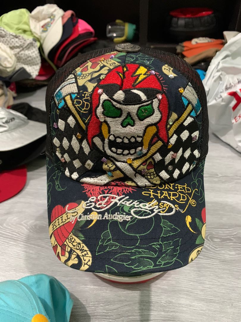 Ed hardy hot sale caps