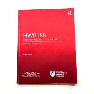 Engineering Communication HW0188 HW0288 Texbooks