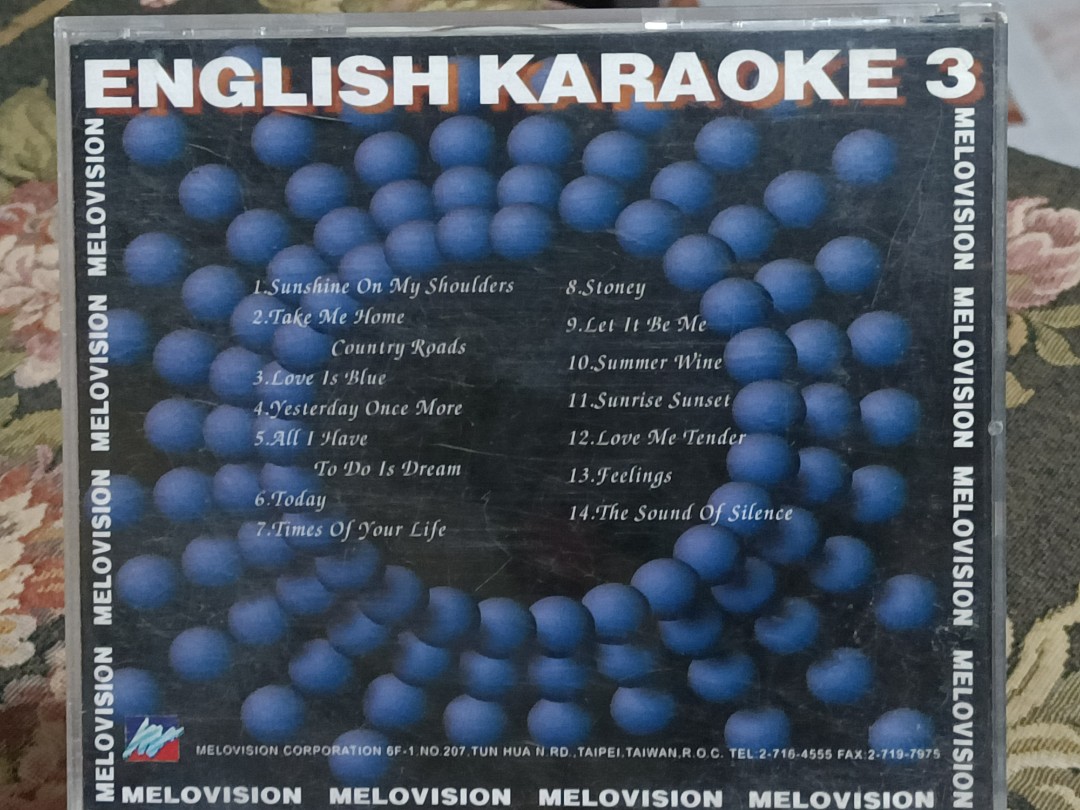 Karaoke Francais Country Vol.3, 8 Songs KKCDGC-3