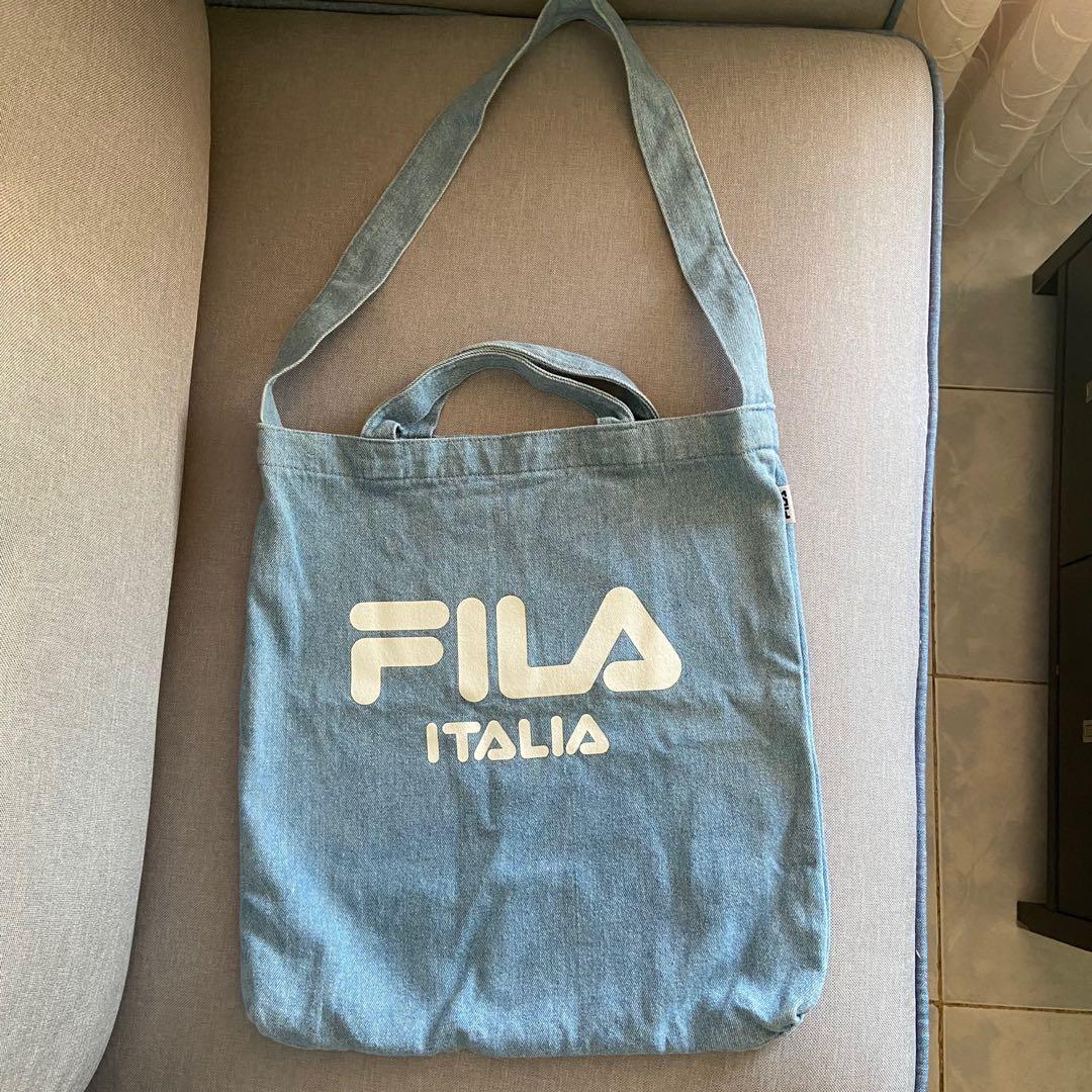 Fila two way tote bag store