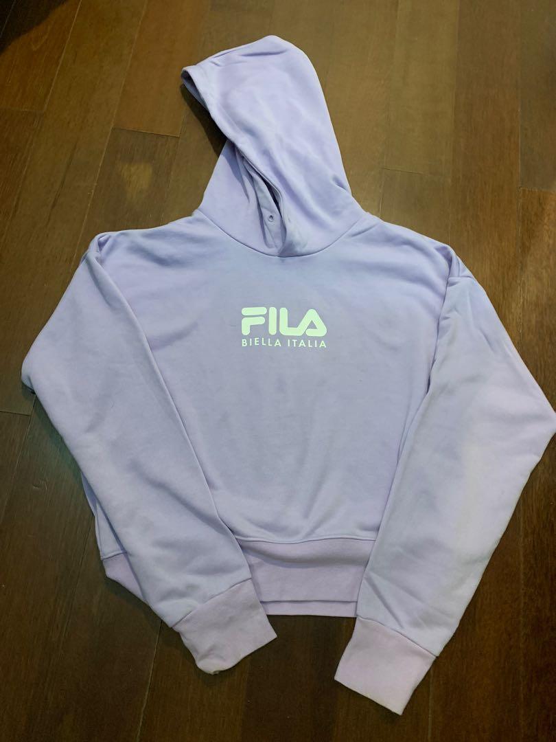 Fila Lilac hoodie