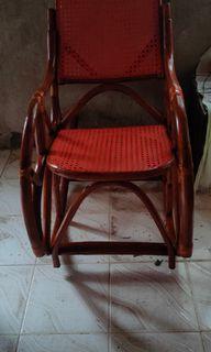 Folding Bed and Rocking chair for sale