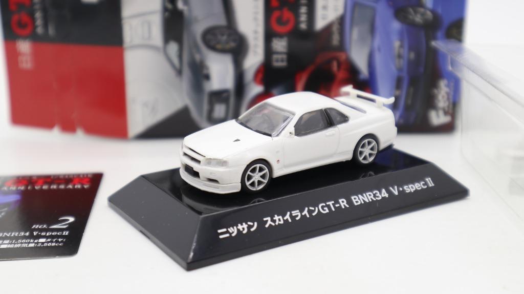 F Toys 1 64 Nissan Skyline Gtr R34 Bnr34 V Spec Ii White Ftoys 興趣及遊戲 玩具 遊戲類 Carousell