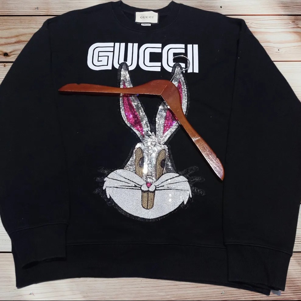 Gucci Oversized Bugs Bunny Cotton Jersey Sweatshirt At 44 OFF