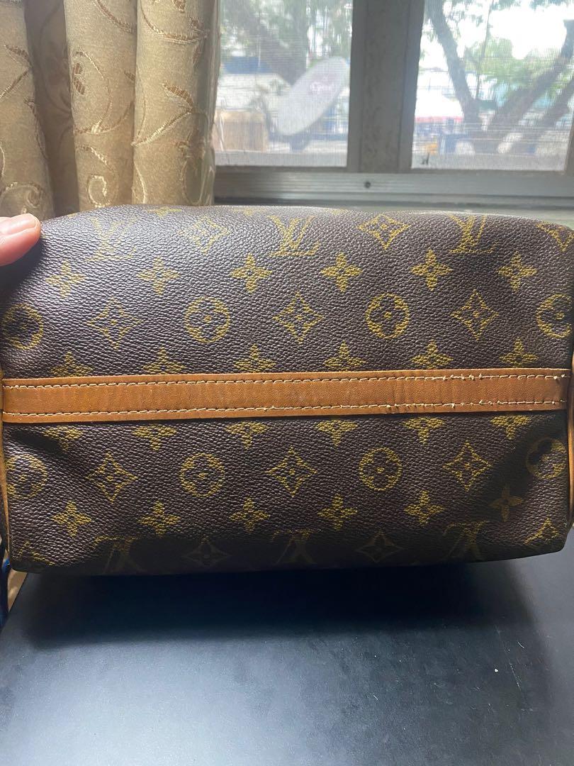 Louis Vuitton French Co. Speedy 25 . Made in the USA from early