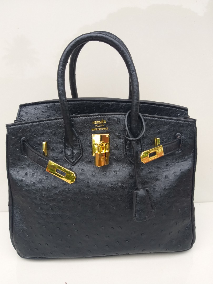 Hermes Birkin 30 Vert Vertigo Ostrich Ghw, Luxury, Bags & Wallets on  Carousell