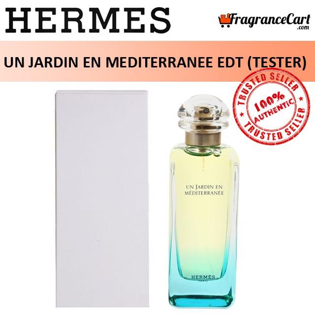 Hermes Un Jardin en Mediterranee EDT for Unisex 50ml 100ml Tester Eau de Toilette Men Women Mediterranean Blue Brand New 100 Authentic
