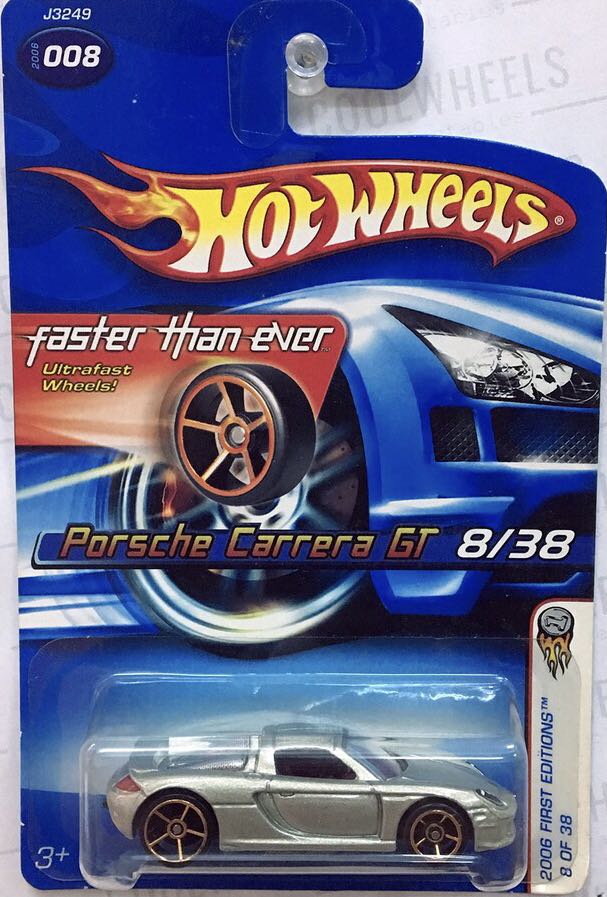 🔥🇺🇸美版🔥Hot Wheels Hotwheels Porsche Carrera GT 2006 First