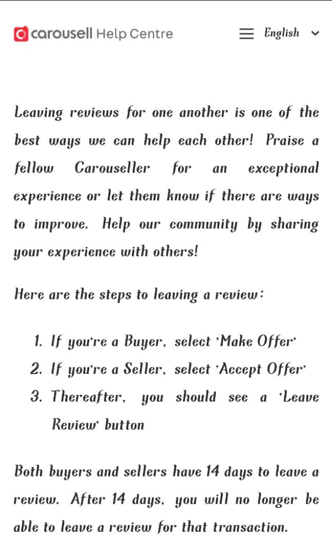 HOW TO LEAVE A REVIEW (Category: Announcements) located in Manila. Submitted by EBook (Listing ID 1154728309, Image 2). Description: .