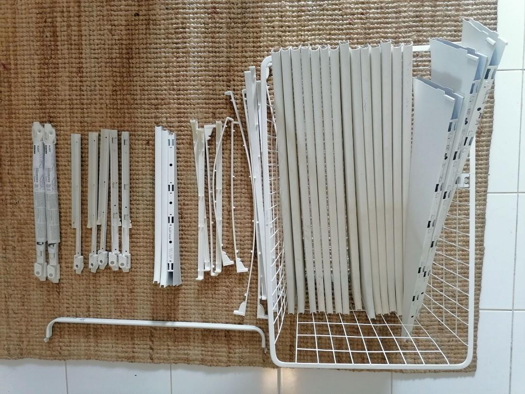 IKEA ALGOT Wall Shelves, brackets, tracks etc, Furniture & Home Living