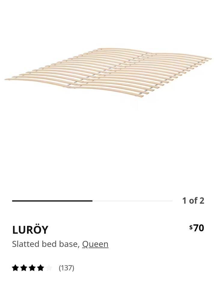 IKEA Kopardal Queen bed frame++, Furniture & Home Living, Furniture, Bed Frames & Mattresses on