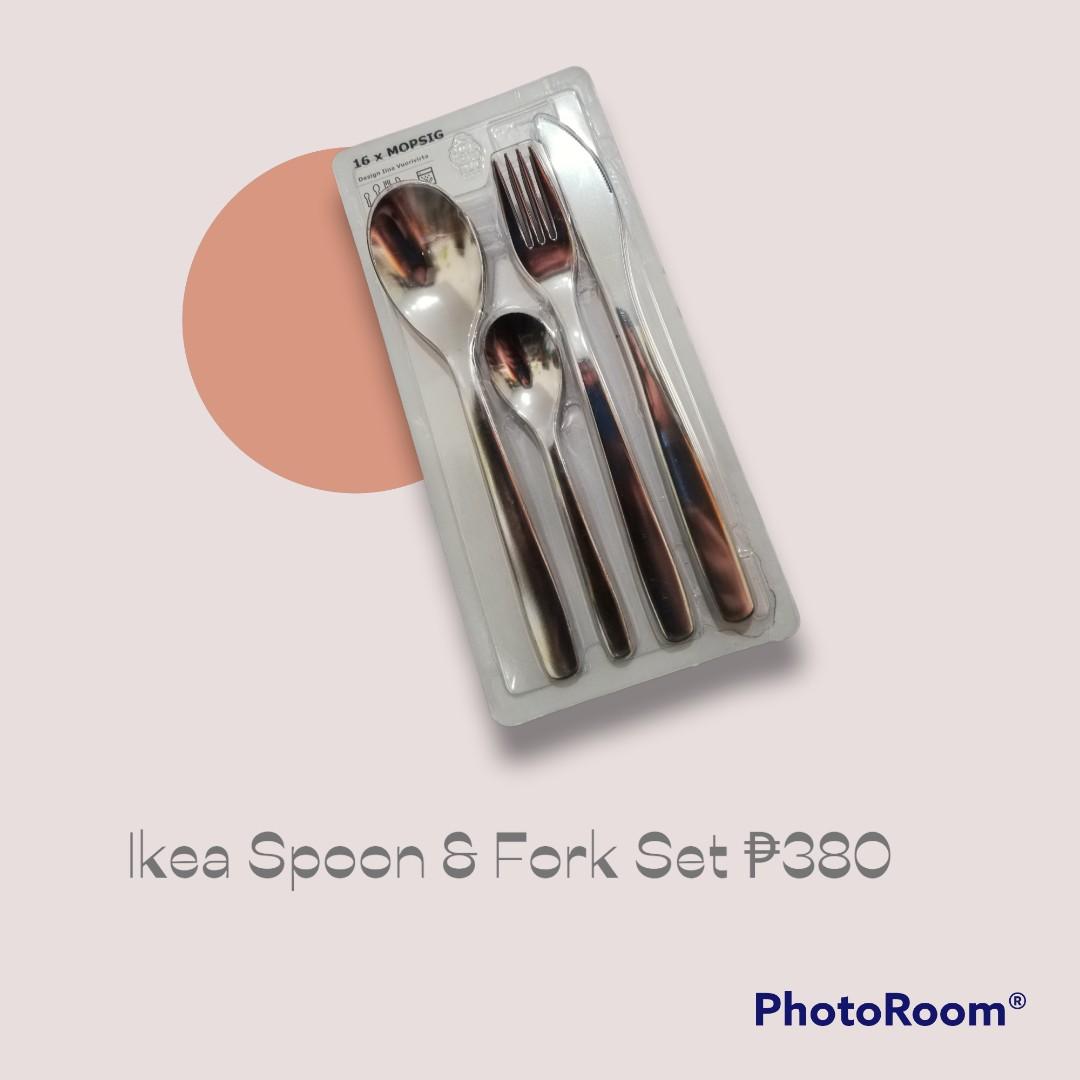 Ikea Spoon&Fork Set, Furniture & Home Living, Kitchenware & Tableware