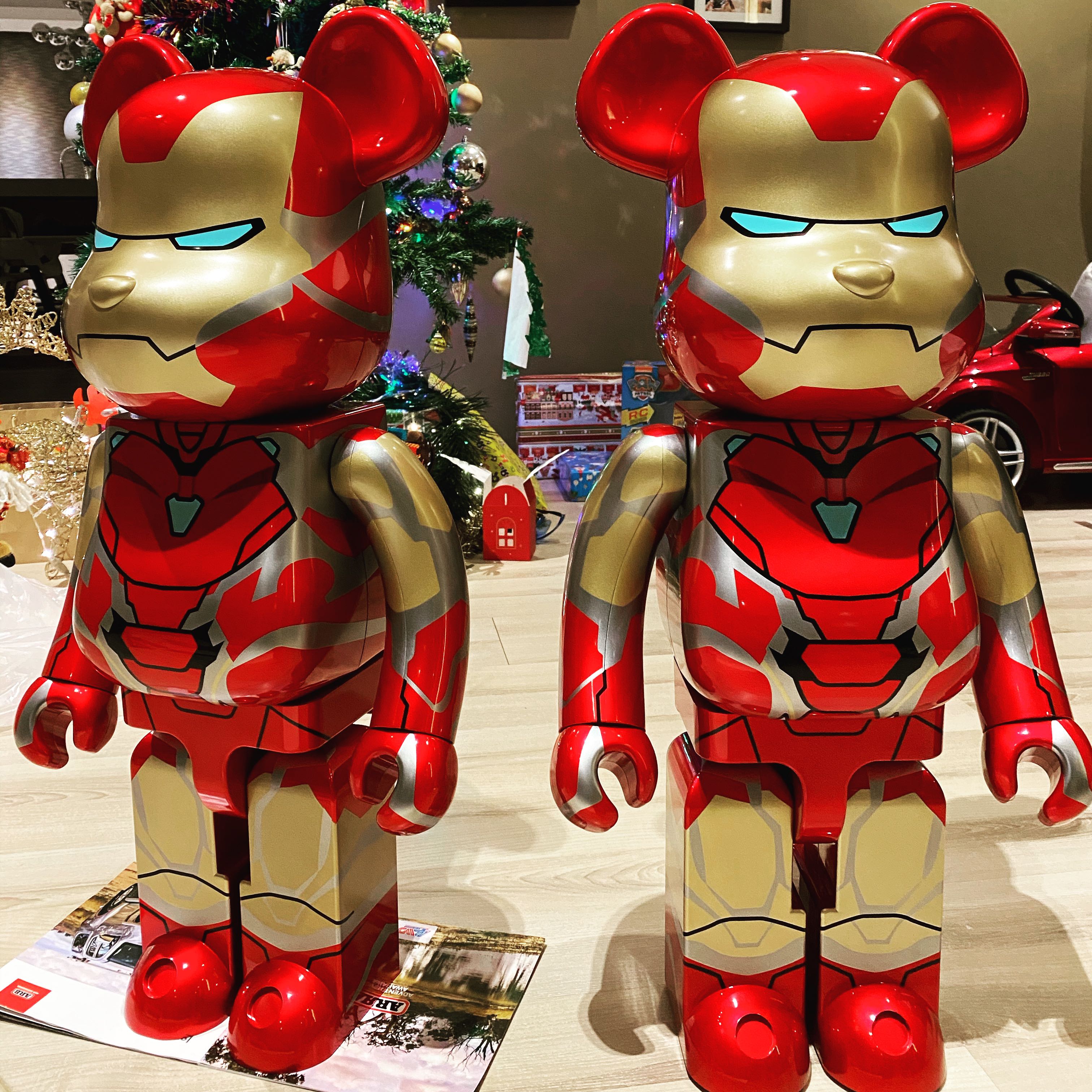 hypeluxcollective | RARE COLLECTION IS BACK Be@rbrick Ironman Mark 