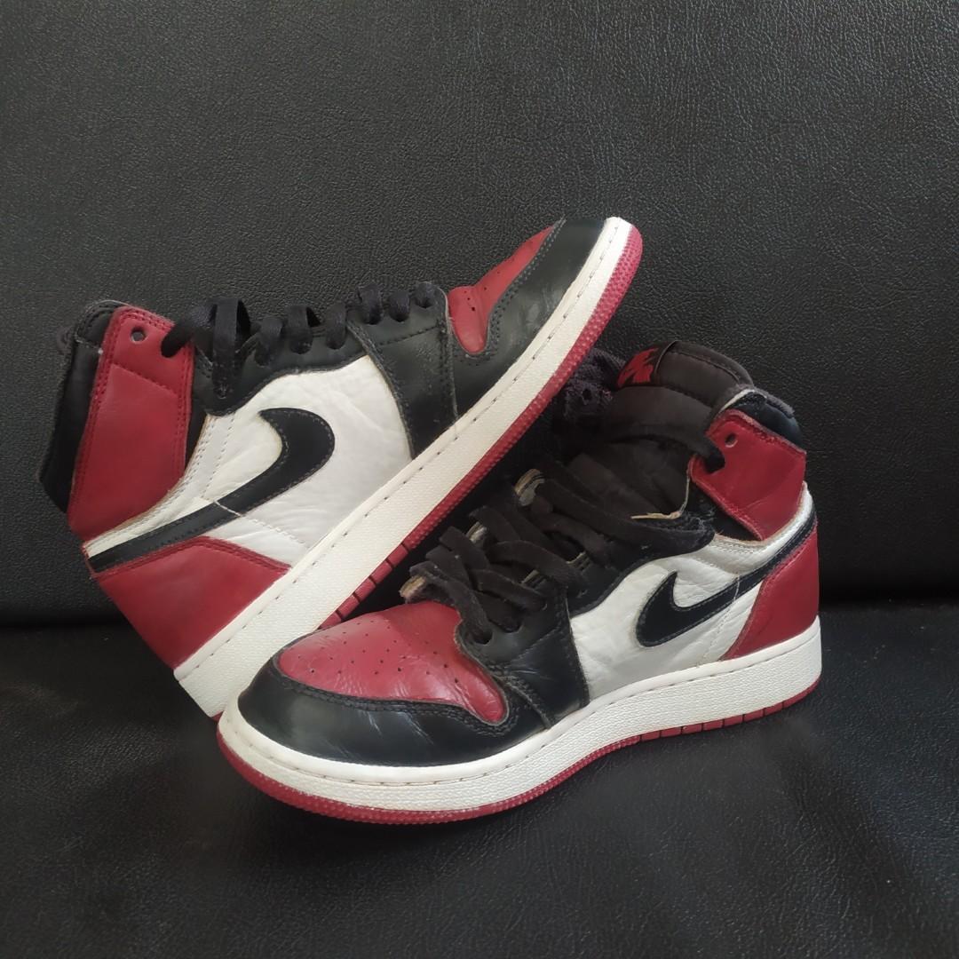 jordan retro bred toe